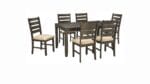 ROKANE DINING ROOM TABLE WITH 6 CHAIRS