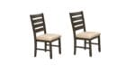 ROKANE DINING ROOM TABLE WITH 6 CHAIRS - Image 3