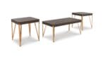 OCCASIONAL TABLE SET 3PC BANDYN