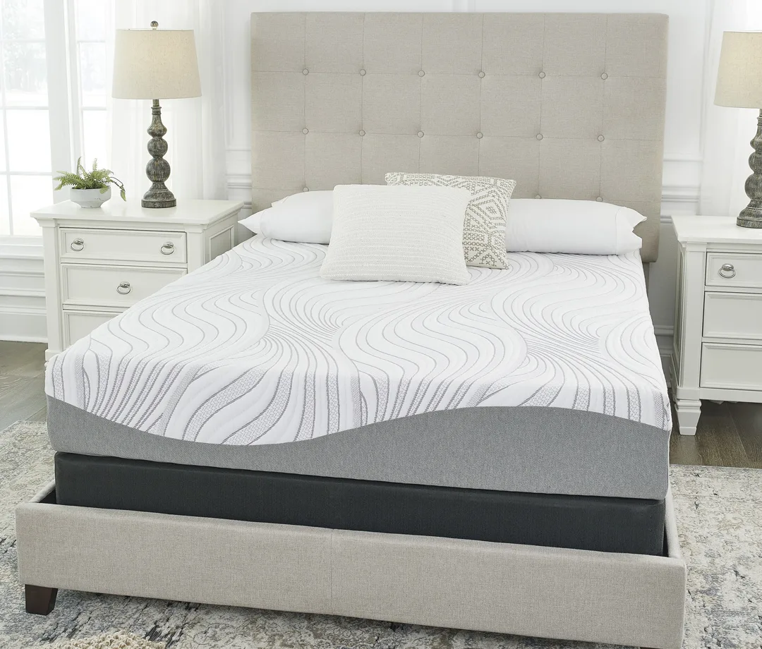 M59341W2 KING MATTRESS 12 INCH MEM FOAM (ASH) - Image 6