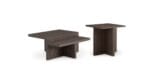 T304-12 OCCASIONAL TABLE SET 2PC ZENDEX (ASH)