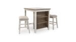 SKEMPTON COUNTER HEIGHT DINING SET WITH 2 CHAIRS
