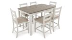 SKEMPTON COUNTER HEIGHT DINING SET WITH 6 CHAIRS - Image 4