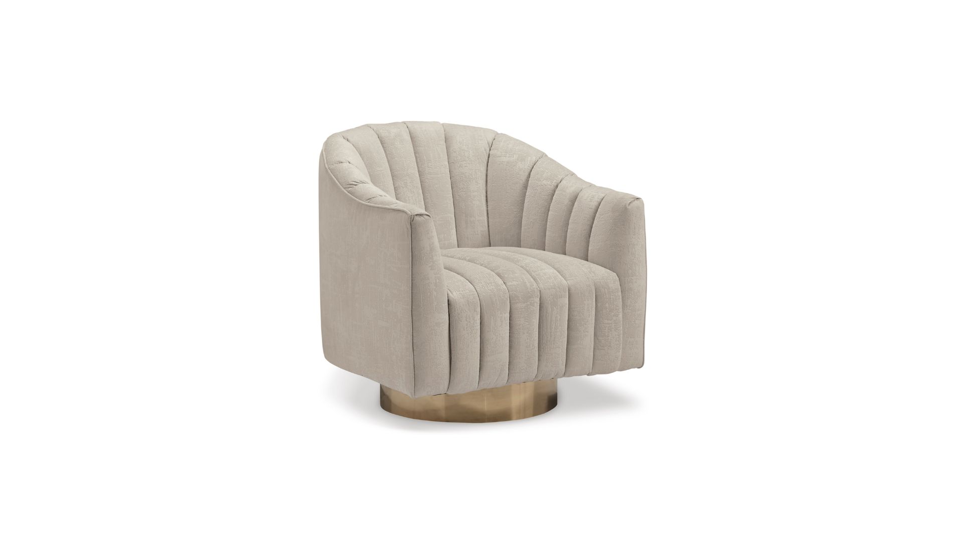 01K30R942DG7WA2SSJWRJ26JRY.jpg A3000241 SWIVEL ACCENT CHAIR PENZLIN (ASH) - Image 1
