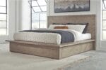 LANGFORD BEDROOM SUITE (BED + 2 NIGHTSTANDS + MIRRORED DRESSER + CHEST OF DRAWERS) - Image 3