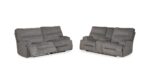COOMBS RECLINING 6 SEATER SOFA SET - Image 3