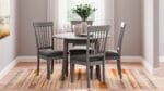 SHULLDEN DROP LEAF DINING SET WITH 4 CHAIRS - Image 4