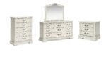 ARLENDYNE BEDROOM SUITE ( BED + 2 NIGHTSTANDS + MIRRORED DRESSER + CHEST OF DRAWERS) - Image 2