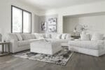 STUPENDOUS SECTIONAL SOFA SET WITH  OTTOMAN