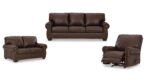 COLLETON 6 SEATER SOFA SET WITH A RECLINER