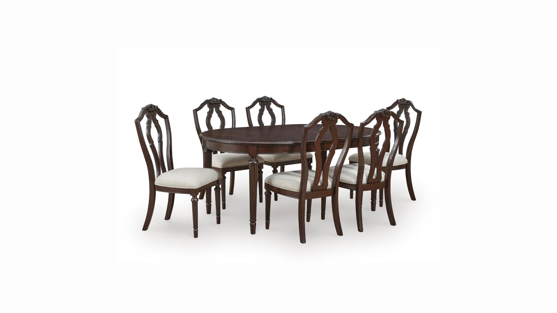 01K30R985APVZKAV062DZV7280.jpg LAVINTON DINING SET WITH 6 CHAIRS - Image 1