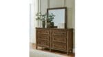 STURLAYNE KING BEDROOM SET (BED + 2 NIGHTSTANDS + MIRRORED DRESSER + CHEST OF DRAWERS) - Image 4