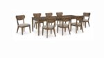 ROANHOWE DINING SET WITH 10 CHAIRS