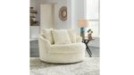 LINDYN SECTIONAL SOFA SET WITH OTTOMAN & SWIVEL CHAIR - 21104 - Image 7