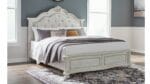 MONTENLANE BEDROOM SET (BED + 2 NIGHTSTANDS + CHEST OF DRAWERS + MIRRORED DRESSER) - Image 6