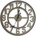 A58000454 WALL CLOCK (ASH)