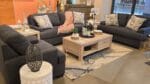 VAYDA 6 SEATER FABRIC SOFA SET - Image 5