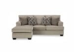 3 SEATER SECTIONAL STONEMEADE TAUPE FABRIC SOFA SET 5950418 - Image 8
