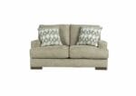 CARETTI 6 SEATER FABRIC SOFA SET WITH OTTOMAN 12398 - Image 6