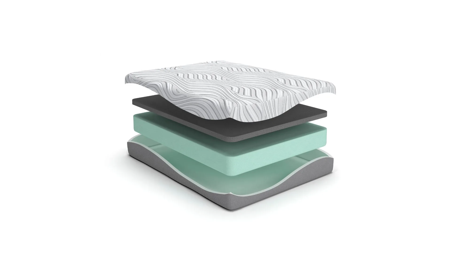 M59341W2 KING MATTRESS 12 INCH MEM FOAM (ASH) - Image 8