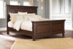 PORTER QUEEN PANEL BEDROOM SUITE (BED + 2 NIGHTSTANDS + MIRRORED DRESSER + CHEST OF DRAWERS) - Image 7
