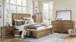 CABALYN KING BEDROOM SET (BED + 2 NIGHTSTANDS + MIRRORED DRESSER + CHEST OF DRAWERS) - Image 8