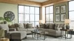 KAYWOOD 6 SEATER SOFA SET - Image 8