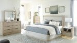 HENNINGTON BEDROOM SUITE (BED + 2 NIGHTSTANDS + MIRRORED DRESSER + CHEST OF DRAWERS) - Image 9