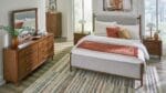 LYNCOTT BEDROOM SUITE (BED + 2 NIGHTSTANDS + MIRRORED DRESSER + CHEST OF DRAWERS) - Image 8
