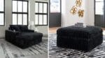 MIDNIGHT MADNESS SECTIONAL SOFA WITH OTTOMAN - Image 6