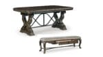 MAYLEE DINING TABLE WITH 6 CHAIRS, BUFFET AND HUTCH - Image 7