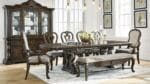 MAYLEE DINING TABLE WITH 6 CHAIRS, BUFFET AND HUTCH - Image 8