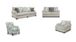 AKINLANE 6 SEATER SOFA SET WITH ACCENT CHAIR - Image 5