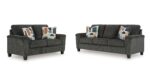 ERINSLANE SOFA SET WITH OTTOMAN - Image 9