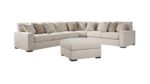 BALLYTON SECTIONAL SOFA SET WITH OTTOMAN - Image 8