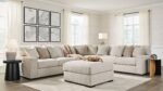 BALLYTON SECTIONAL SOFA SET WITH OTTOMAN - Image 14