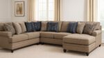 HUNTSWORTH SECTIONAL SOFA SET - BROWN - Image 10