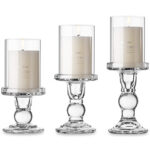 A52000380 CANDLE HOLDER SET 3PC SET (ASH) - Image 2