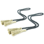 A52000426 DECORATIVE BEADS 2PC  (ASH) - Image 2