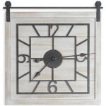 A58000449 WALL CLOCK (ASH) - Image 2