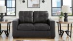 BARLIN MILLS RECLINING SOFA SET WITH OTTOMAN - Image 2