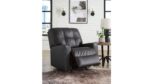 BARLIN MILLS RECLINING SOFA SET WITH OTTOMAN - Image 4