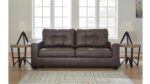 BARLIN MILLS RECLINING SOFA SET WITH OTTOMAN - Image 2