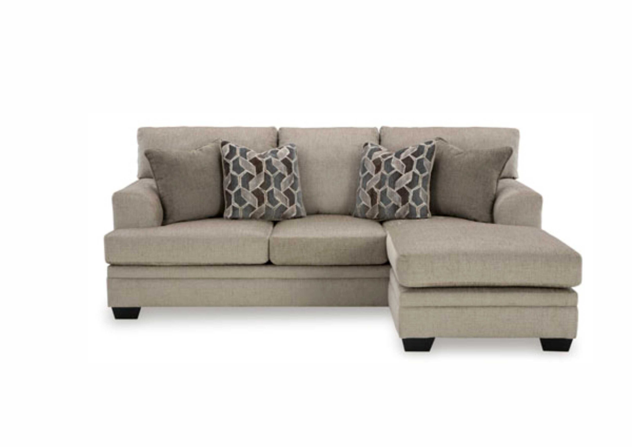 11 3 SEATER SECTIONAL STONEMEADE TAUPE FABRIC SOFA SET 5950418 - Image 1
