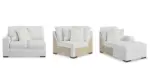 LEIGHELLI SECTIONAL SOFA SET WITH OTTOMAN - Image 4