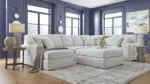 LEIGHELLI SECTIONAL SOFA SET WITH OTTOMAN - Image 2