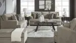STONEMEADE TAUPE SOFA SET WITH OTTOMAN - Image 2