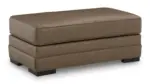 VILLACOURT CARAMEL SOFA SET WITH OTTOMAN - Image 3