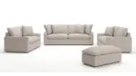 WHITEHAVEN 6 SEATER SOFA SET WITH OTTOMAN
