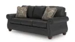 SHADSBURNE LEATHER RECLINING 6 SEATER SOFA SET - Image 2